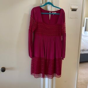 Anthropologie long sleeve dress!